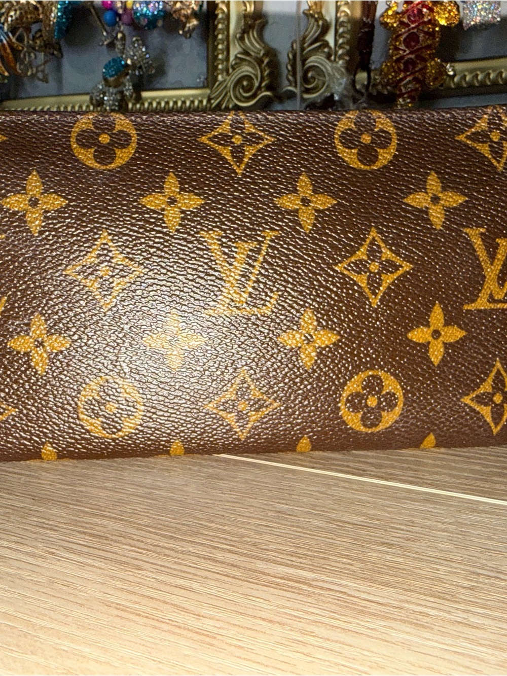 Louis Vuitton Monogram bucket pouch